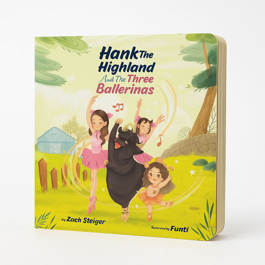 Hank The Highland and the three ballerinas