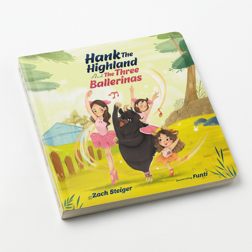Hank The Highland and the three ballerinas