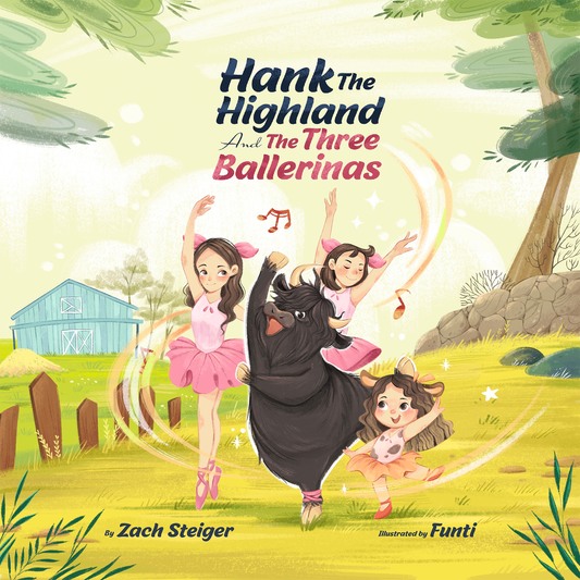 Hank The Highland and the three ballerinas